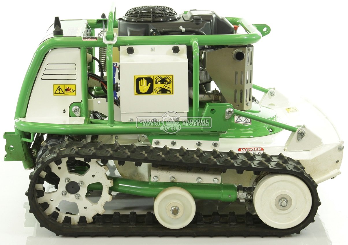 Робот газонокосилка для кошения склонов Caiman Commando с дистанционным управлением (ITA, 70 см., Kawasaki FS481V, 320 кг.)