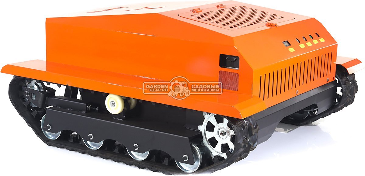 Робот газонокосилка для высокой травы и кошения склонов ZimAni RLM100 с дистанционным управлением (PRC, 90 см, Loncin 764 см3, 334 кг)