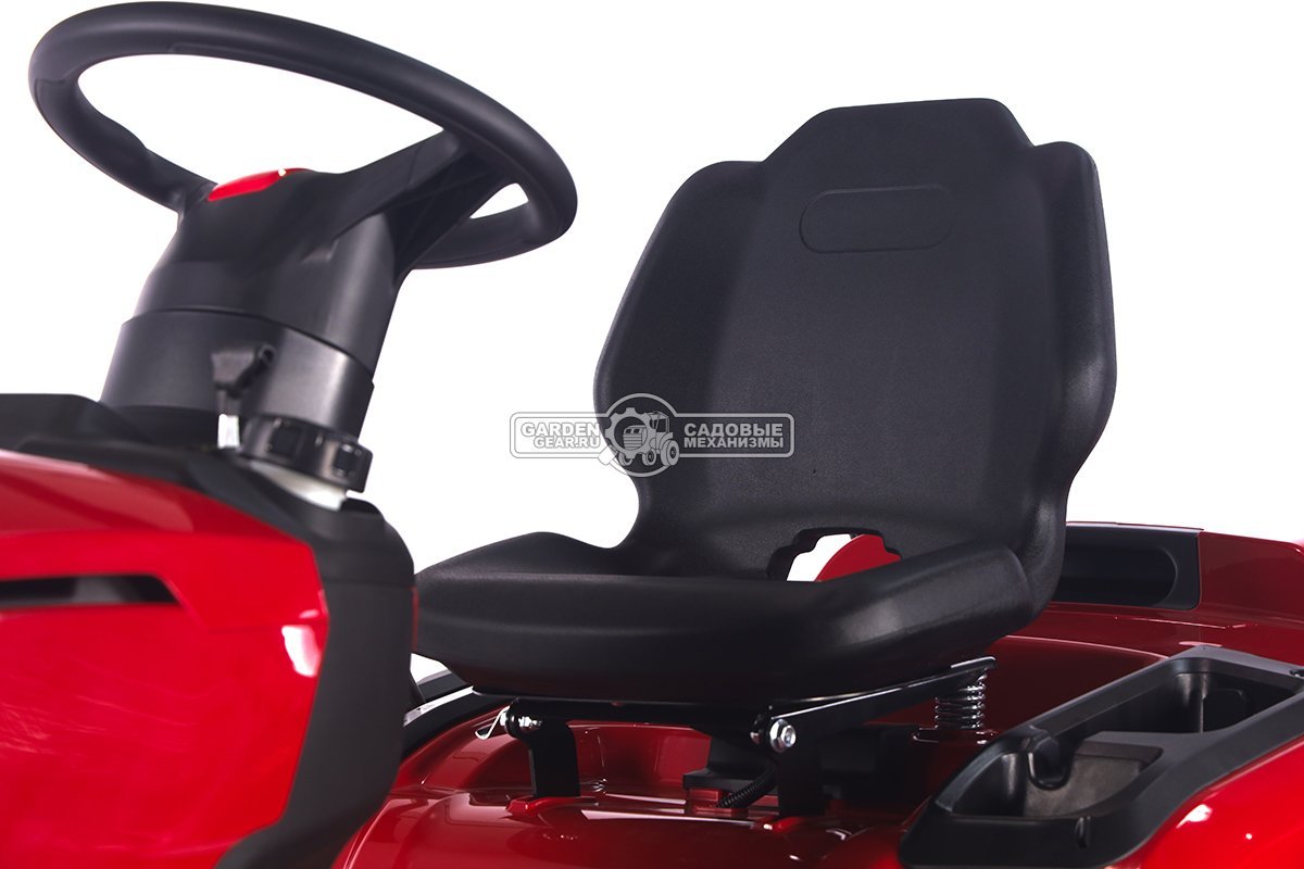 Садовый трактор Мобил К XP124 Премиум (PRC, Loncin V-Twin, 708 куб.см., гидростатика, мульчирование, 240 л. эл/лифт, ширина кошения 124 см, 285 кг)