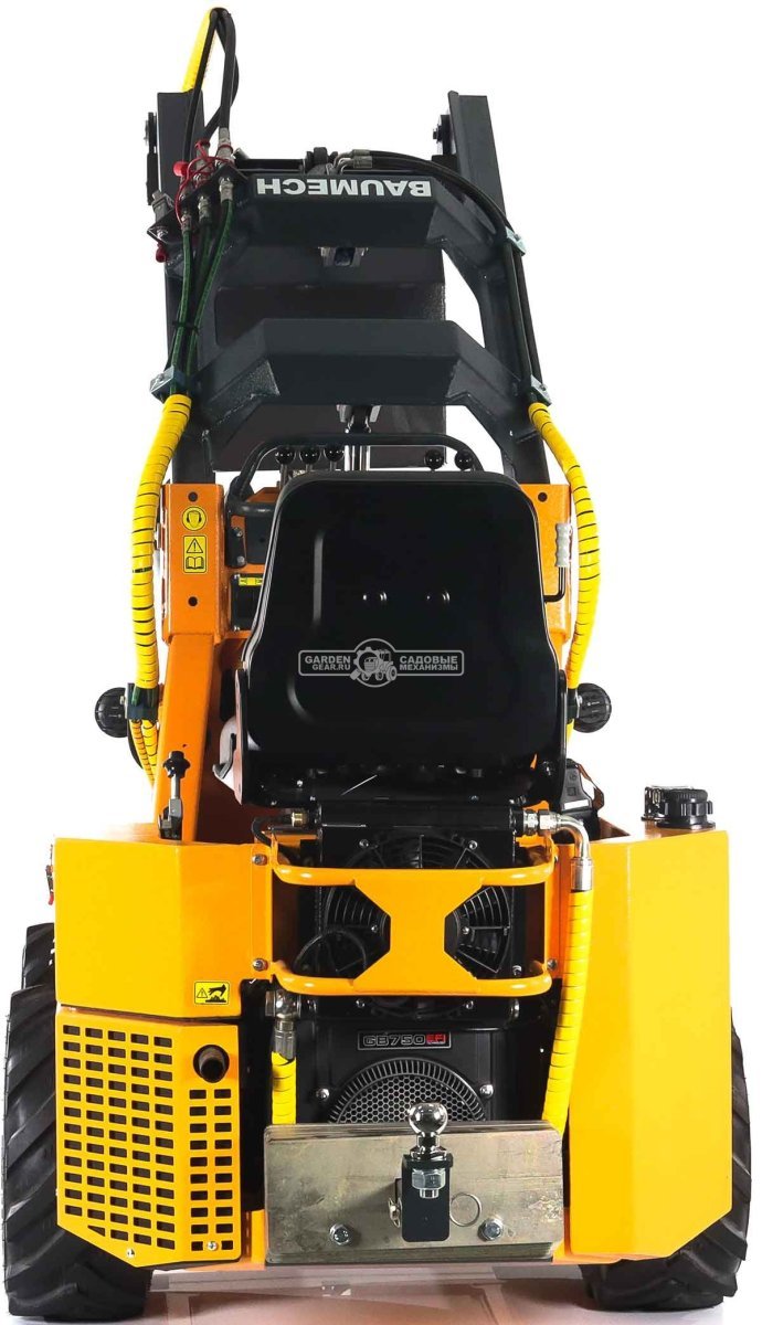 Универсальная машина мини-погрузчик Baumech ML-02 Pro + траншеекопатель 90 см. с двигателем Zongshen GB750 EFI V-Twin инжектор