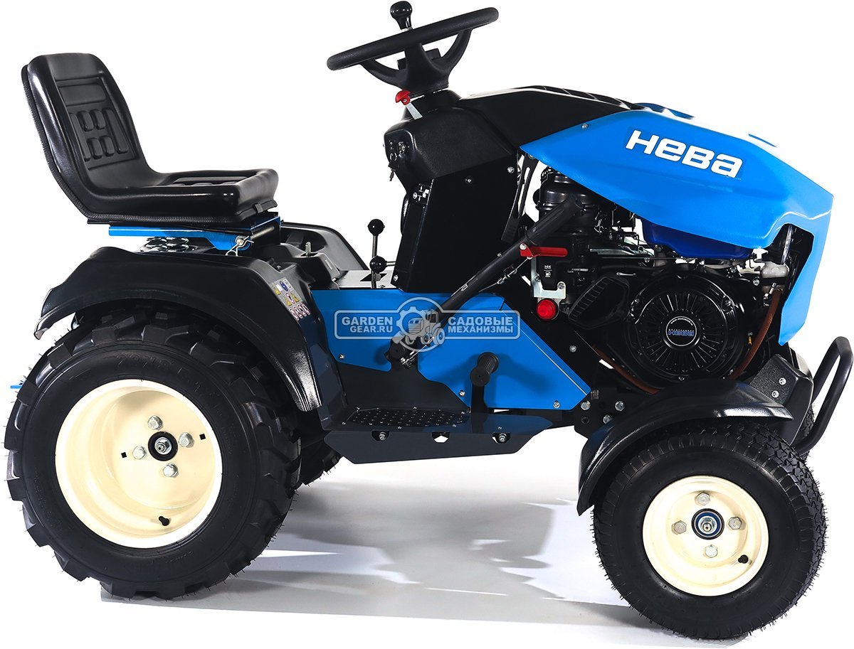 Садовый трактор Нева MT1-ZS (RUS, дека 110 см. - опция, Zongshen GB420SE, 420 см3, механич.трансмиссия, фара, боковой выброс, 395 кг)