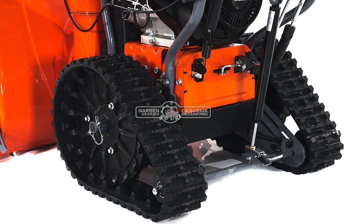 Снегоуборщик ZimAni ST430 RapidTraсk Quattro Auger (PRC, 76 см, LCT Snow Storm 414 см3, эл/стартер от АКБ, фара, AutoTurn, скорости 6/2, 124,5 кг.)