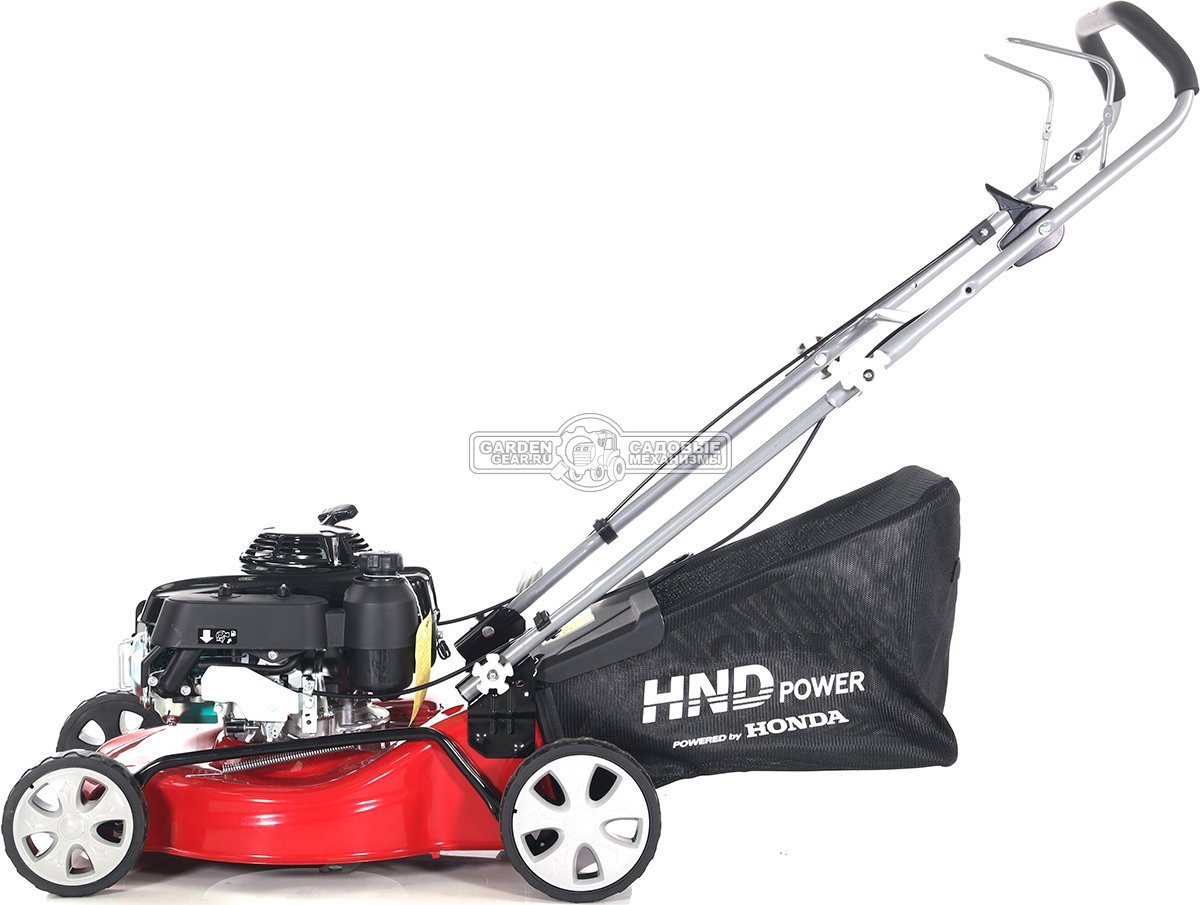 Газонокосилка бензиновая несамоходная HND LM46XP (PRC, 46 см, Honda GVX160, 163 см3, сталь, 34 кг)