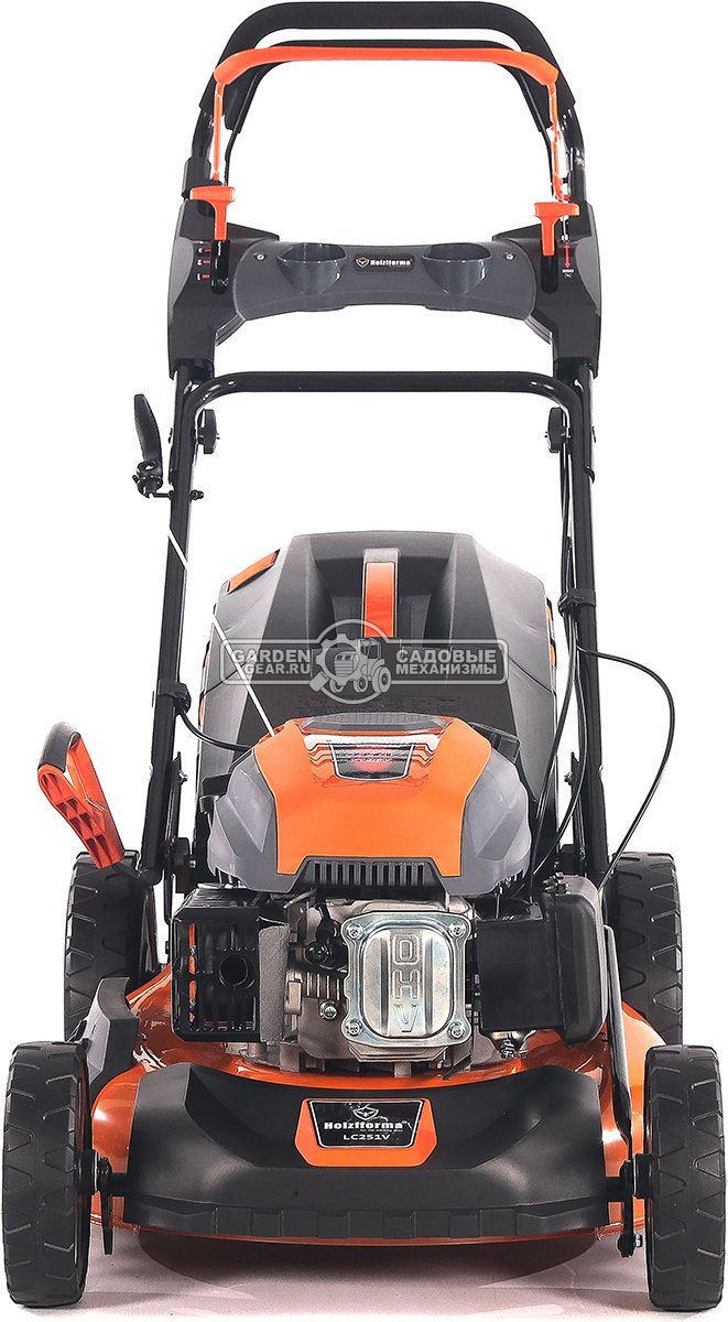 Газонокосилка бензиновая Holzfforma LC251V (PRC, 51 см, 196 см3, 3 в 1, Quattro Blade, вариатор, 65 л, 35 кг)