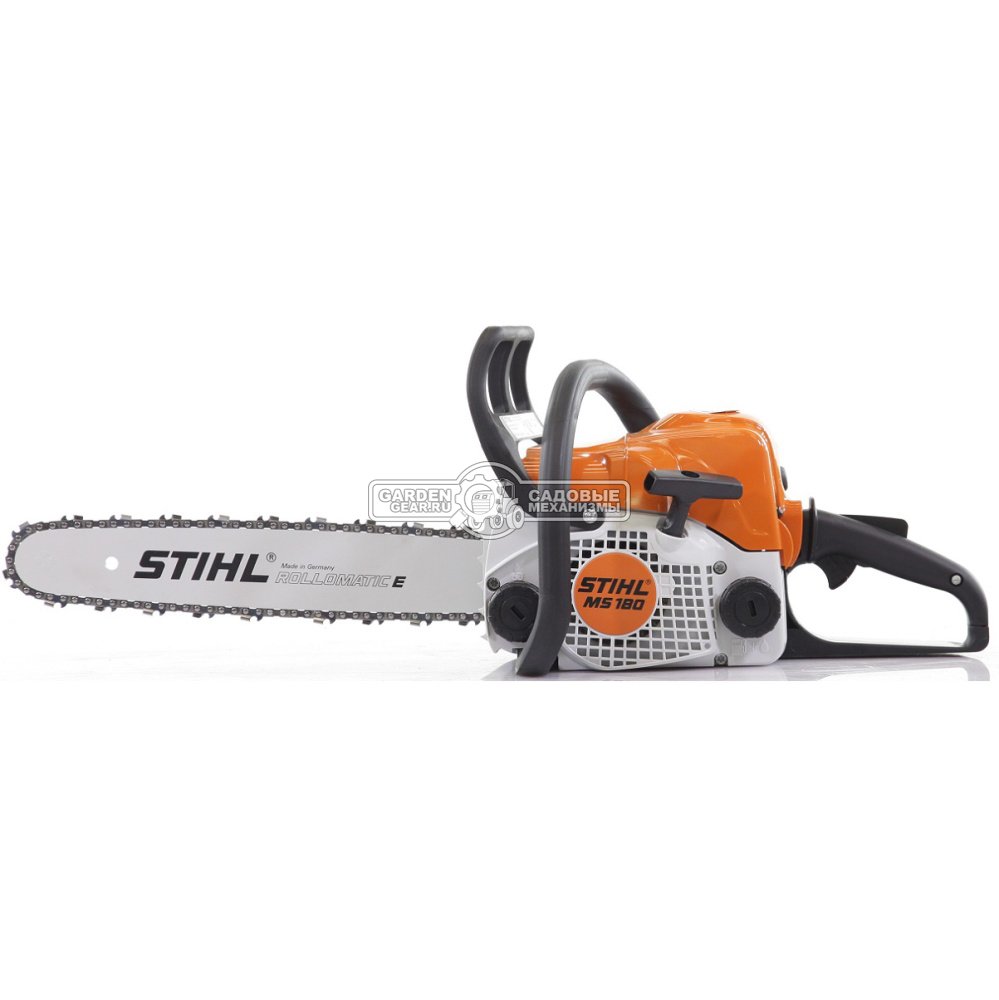 Бензопила Stihl MS 180 14&quot; без чехла (PRC, 30,1 куб.см., 1,3 кВт/1,8 л.с, 3/8&quot;, 1,1 мм., 50E, 3,9 кг.)