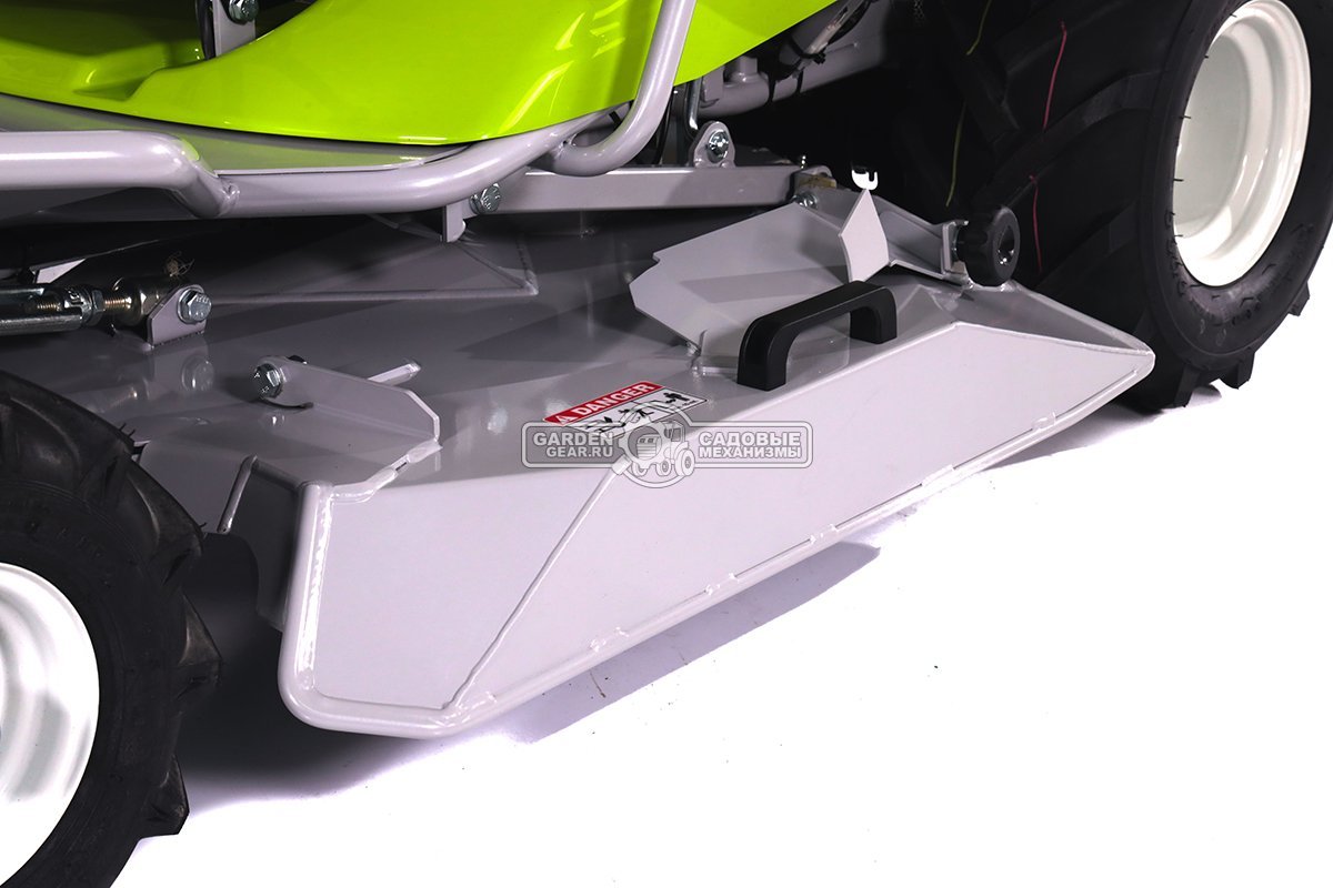 Садовый трактор для высокой травы и работы на склонах Grillo Climber 8.22 (ITA, B&S 7220 PXi, 656 куб.см3, задний выброс, дифференциал, 91 см, 290 кг)