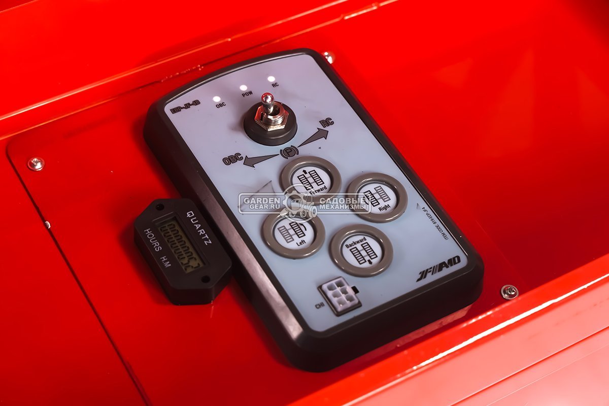 Косилка для высокой травы и кошения склонов ZimAni RLM100 Pro Plus с дистанц. управлением (PRC, 100 см, дизель, LCT 499 см3, 2x0.85 кВт, 370 кг)