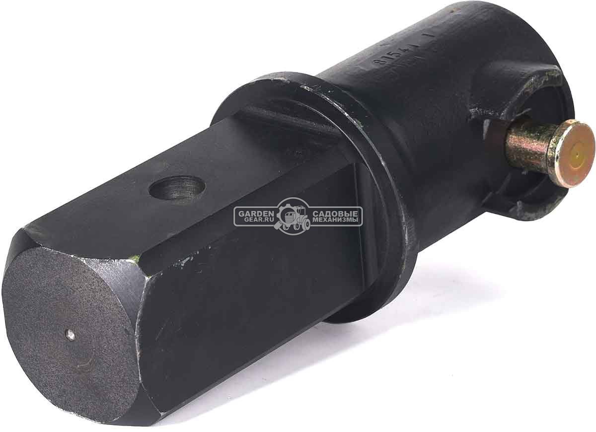 Переходник Delta 31-4907 с S4 (вал - D65) на S5 (хаб - кв.75) на бетоносмеситель BM180