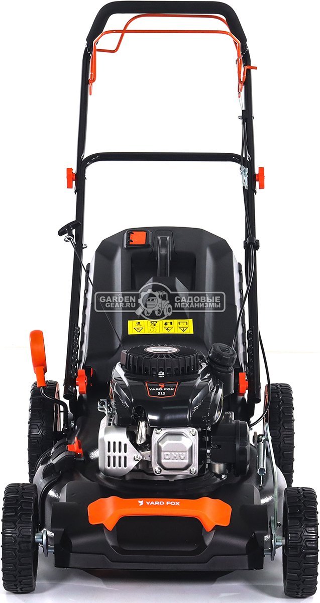 Газонокосилка бензиновая Yard Fox 51S (PRC, 51 см, Zongsheng NP170, 171 см3, 3 в 1, сталь, 65 л, 34.5 кг)
