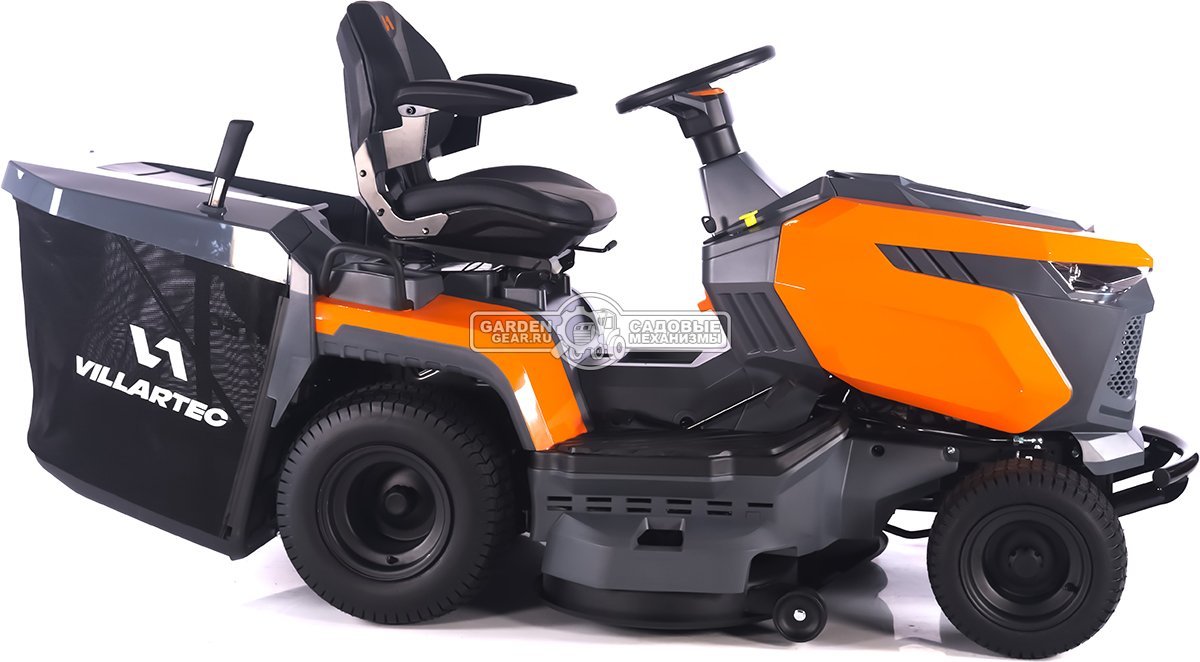 Садовый трактор Villartec MR1997H (PRC, Loncin 546 куб.см., LED дисплей, гидростатика, травосборник 320 л, ширина кошения 97 см, 198 кг.)