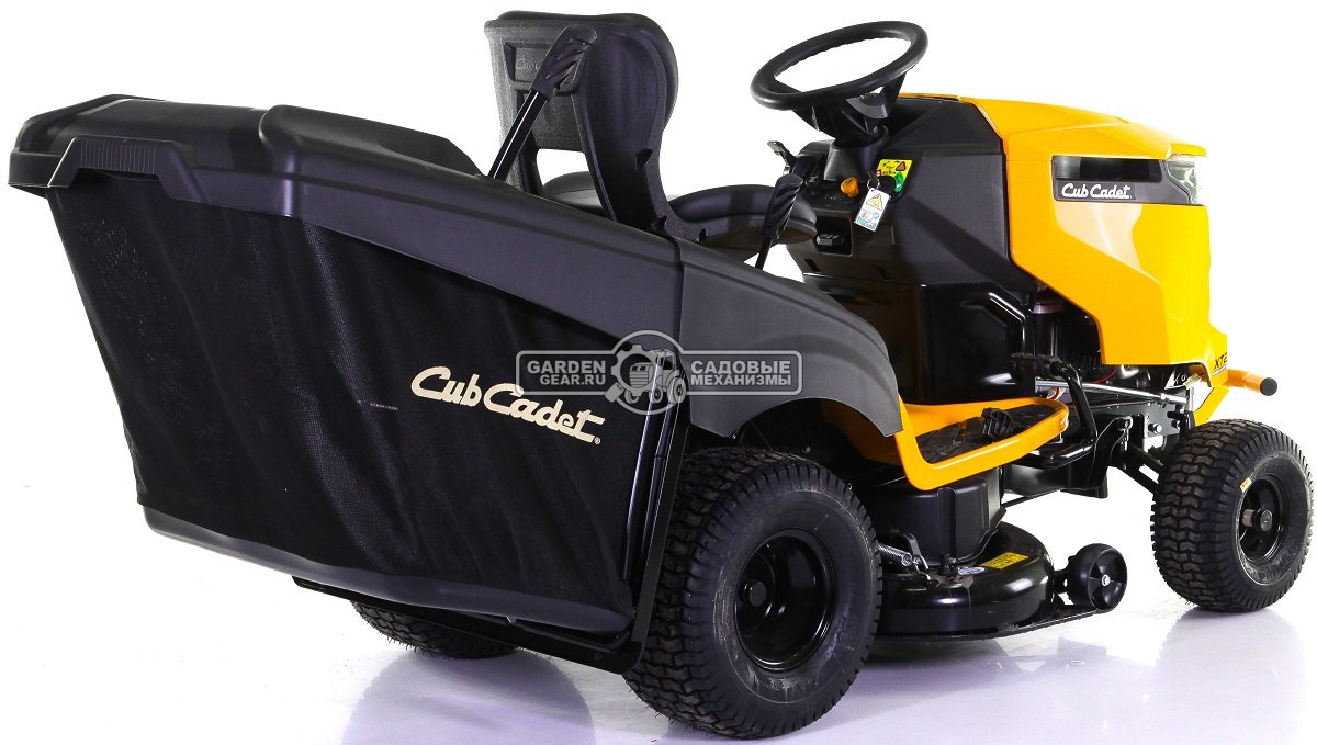 Садовый трактор Cub Cadet XT2 PR95 (USA, Kawasaki, V-Twin, 603 куб.см., гидростатика, травосборник 320 л., ширина кошения 95 см., 254 кг.)