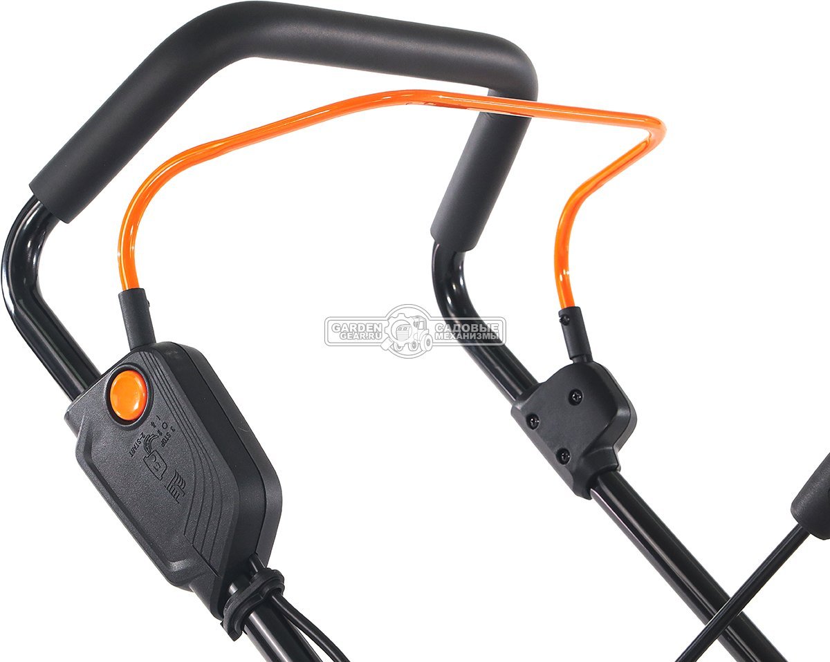 Снегоуборщик аккумуляторный Villartec WA4051 Set5 с АКБ 5 А/ч и ЗУ AM402 (PRC, BL 40В, ширина 51 см, фара, 2 порта для АКБ, 19 кг)