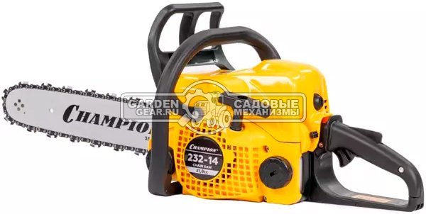 Бензопила Champion 232 14" (PRC, 31.8 см3, 1.5 кВт/2.04 л.с., 3/8"-1.3-50E, 3.9 кг)