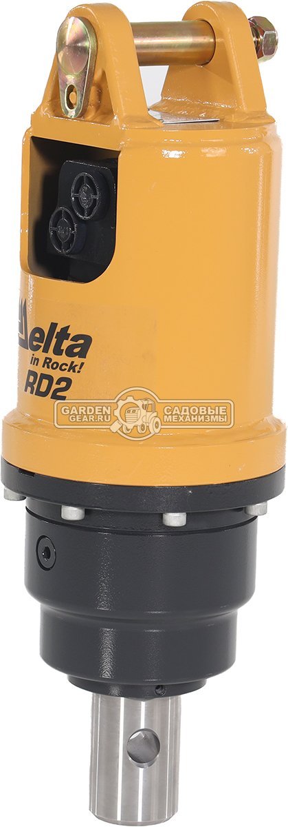 Гидровращатель Delta RD2 (25-57 л/мин., 70-240 Бар, 47 кг, L = 585 мм, выходной вал - 65 мм, диаметр шнека до 450 мм, крут. момент - 639-2190 Нм)