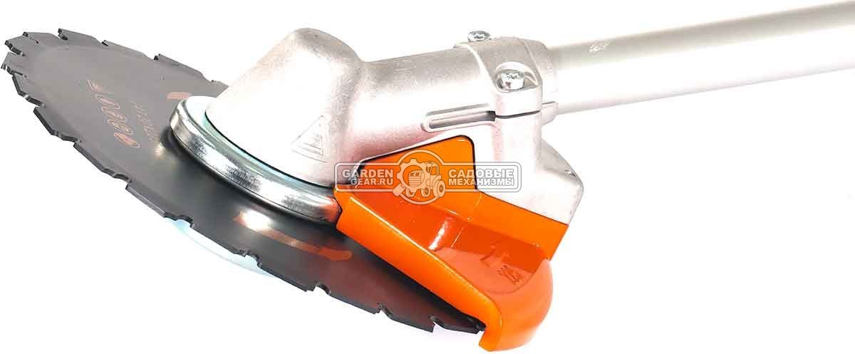 Бензиновый кусторез Holzfforma FF450 (PRC, 44.3 см3, 2.1 кВт/2.9 л.с., диск 24 зуба, нож 3T, леска 3.0 мм AutoCut 46-2, 8.0 кг)