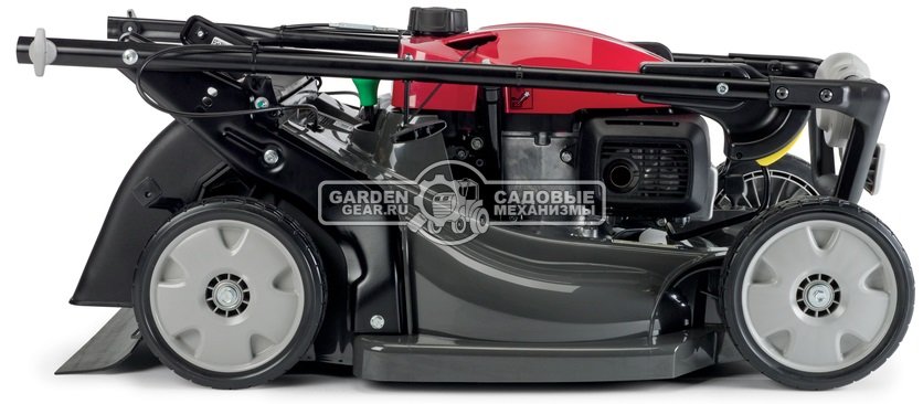 Газонокосилка бензиновая Honda HRX 537C5 HYE (USA, 53 см, Honda GCVx200, 201 куб.см., Xenoy, тормоз ножа, гидростатика, мульчирование, 76 л, 44,6 кг.)