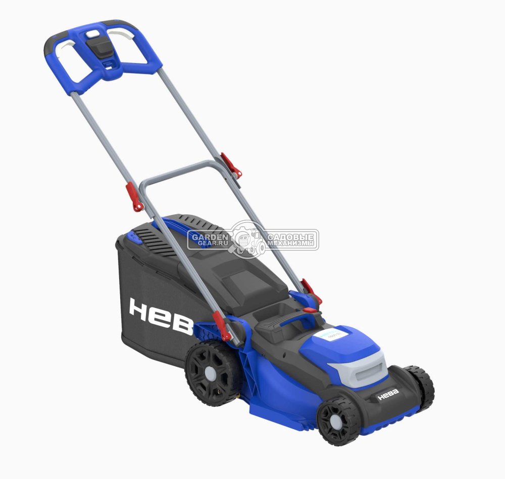 Газонокосилка электрическая Нева SLE 37-1600W (PRC, 37 см, 1600 Вт, плаcтик, мульчирование, 40 л, 12 кг)