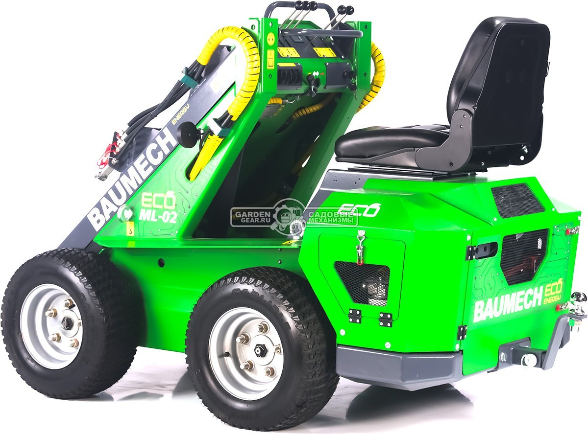 Универсальная машина мини-погрузчик Baumech ML-02 Eco с электродвигателем