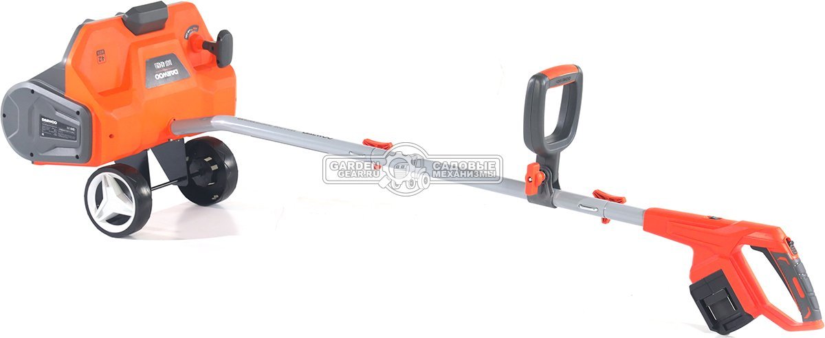 Снегоуборщик аккумуляторный / лопата Daewoo DAST 4242Li SET с 2 АКБ 4 А/ч и ЗУ (PRC, BL 2х21В, ширина 42 см, 6.8 кг)