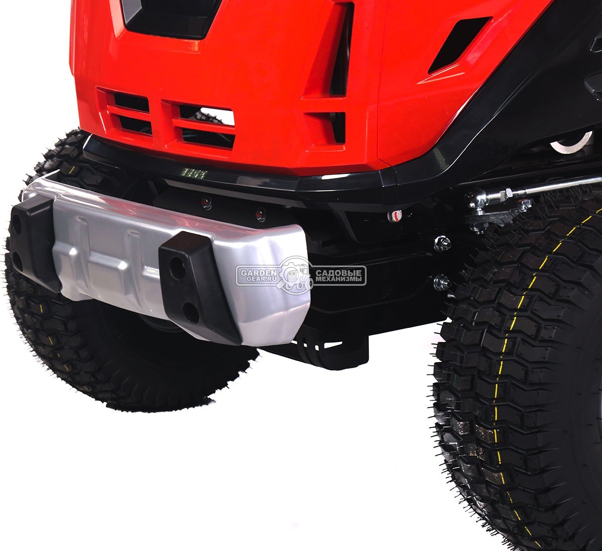 Садовый трактор Oleo-Mac OM 86R/12,5 К M (PRC, Emak K 1250 AVD, 413 см3, 86 см., механика, травосборник 300 л., 190 кг.)