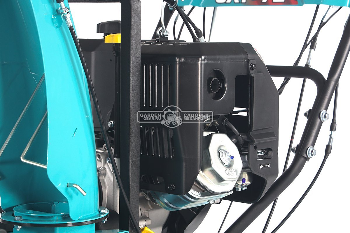 Снегоуборщик Steviman SXT-72 гусеничный (RUS, 72 см, Rato 301 см3, эл/стартер 220В, фара, скорости 6/2, 102 кг)