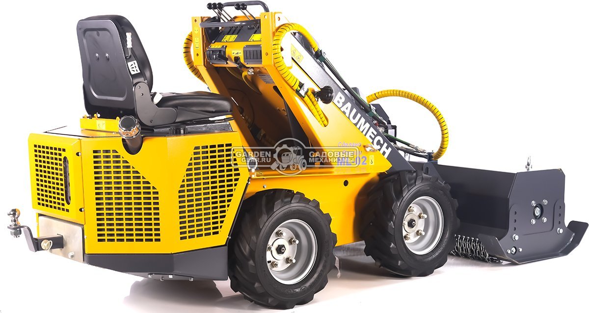 Мульчер Baumech 110 см., ротор - 380 мм., 72 Y-образных молотка, 48-93 мм., 210 кг.