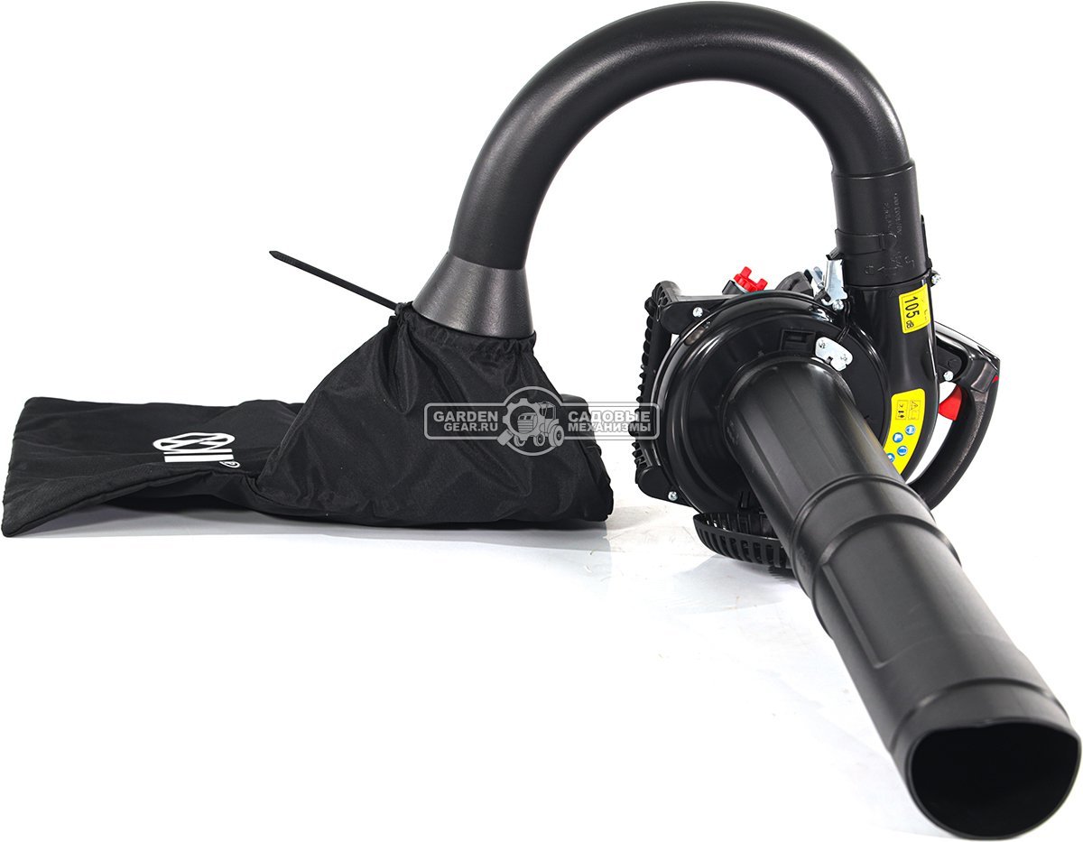 Садовый пылесос/воздуходувка бензиновая Senix BLV4QL-M-EU 4-х тактная (PRC, 31 см3, 0.8 кВт/1.1 л.с., 756 м3/ч, 216 км/ч, 50 л, 4.2 кг)