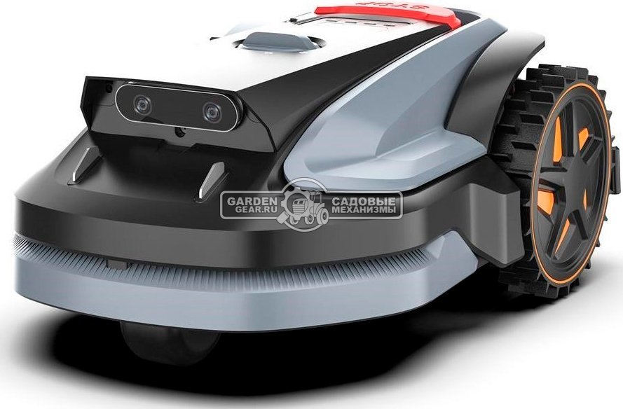 Газонокосилка робот Villartec MI 800V (площадь газона до 800 м2, беспроводной, 18 см, WI-FI, BT, 3D камера с ИИ, 20В / 4.0 Ач)