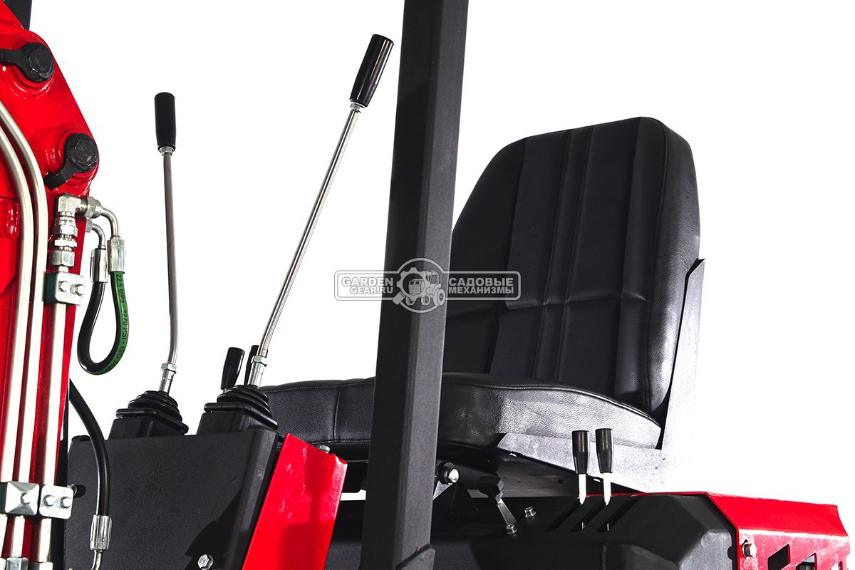 Гусеничный полноповоротный экскаватор RED LC-01 Lifan 15 л.с., глубина копания 1,6 м., 771 кг.