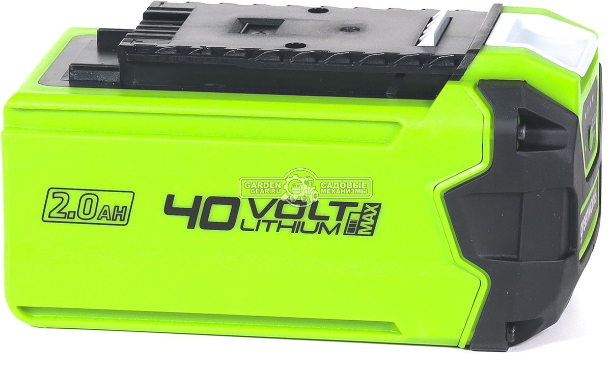 Аккумулятор GreenWorks G40USB2 с USB разъемом (PRC, Li-ion, 40V, 2 А/ч)