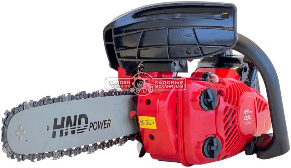 Бензопила сучкорез одноручная HND CS25J 12" (PRC, 25.4 см3, 0.9 кВт/1.2 л.с., Oregon 3/8"-1.3-50Е, 3.2 кг)