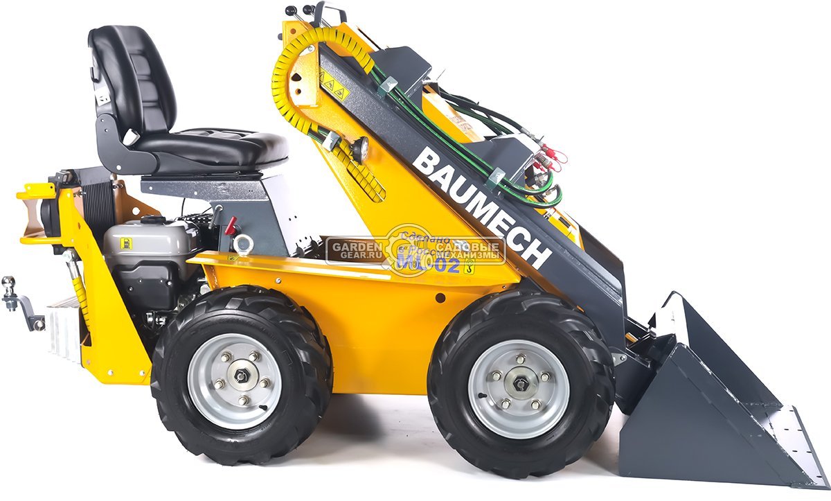 Универсальная машина мини-погрузчик Baumech ML-02 + ковш универсальный 90 см., с двигателем Zongshen GB460E