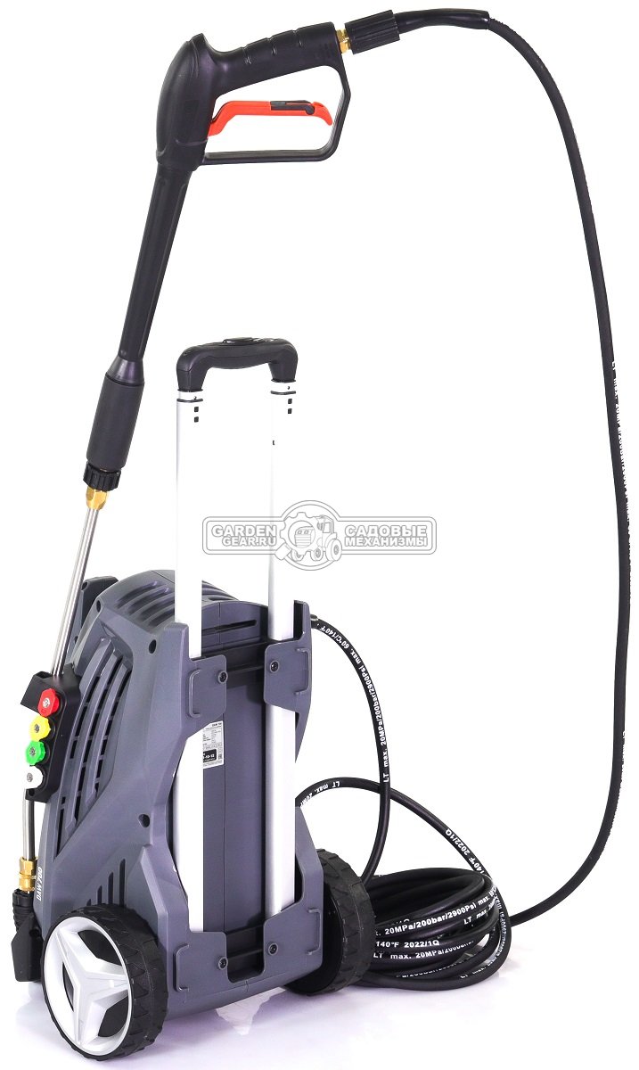 Мойка высокого давления Daewoo DAW 700 (PRC, 3200 Вт, 210 бар, 720 л/час, бесщеточный мотор, барабан + шланг 10 м, латунная помпа, 22.85 кг)