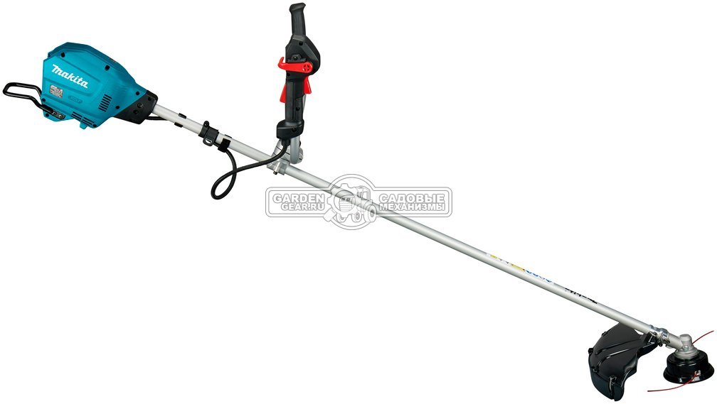 Мотокоса аккумуляторная Makita UR013GZ08 без АКБ и ЗУ (PRC, XGT BL 40В, 1500 Вт, Т рукоятка, нож + леска 2.4 мм, AFT, 5.4 кг)