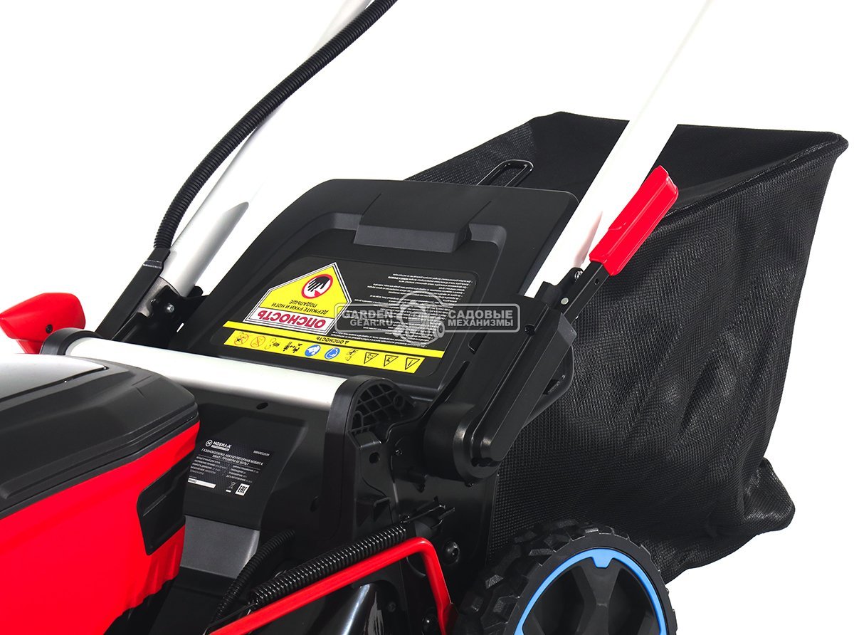 Газонокосилка аккумуляторная самоходная Мобил К XMA51 без АКБ и ЗУ (PRC, BL 60В, 51 см, 3 в 1, сталь, 60 л, 29 кг)