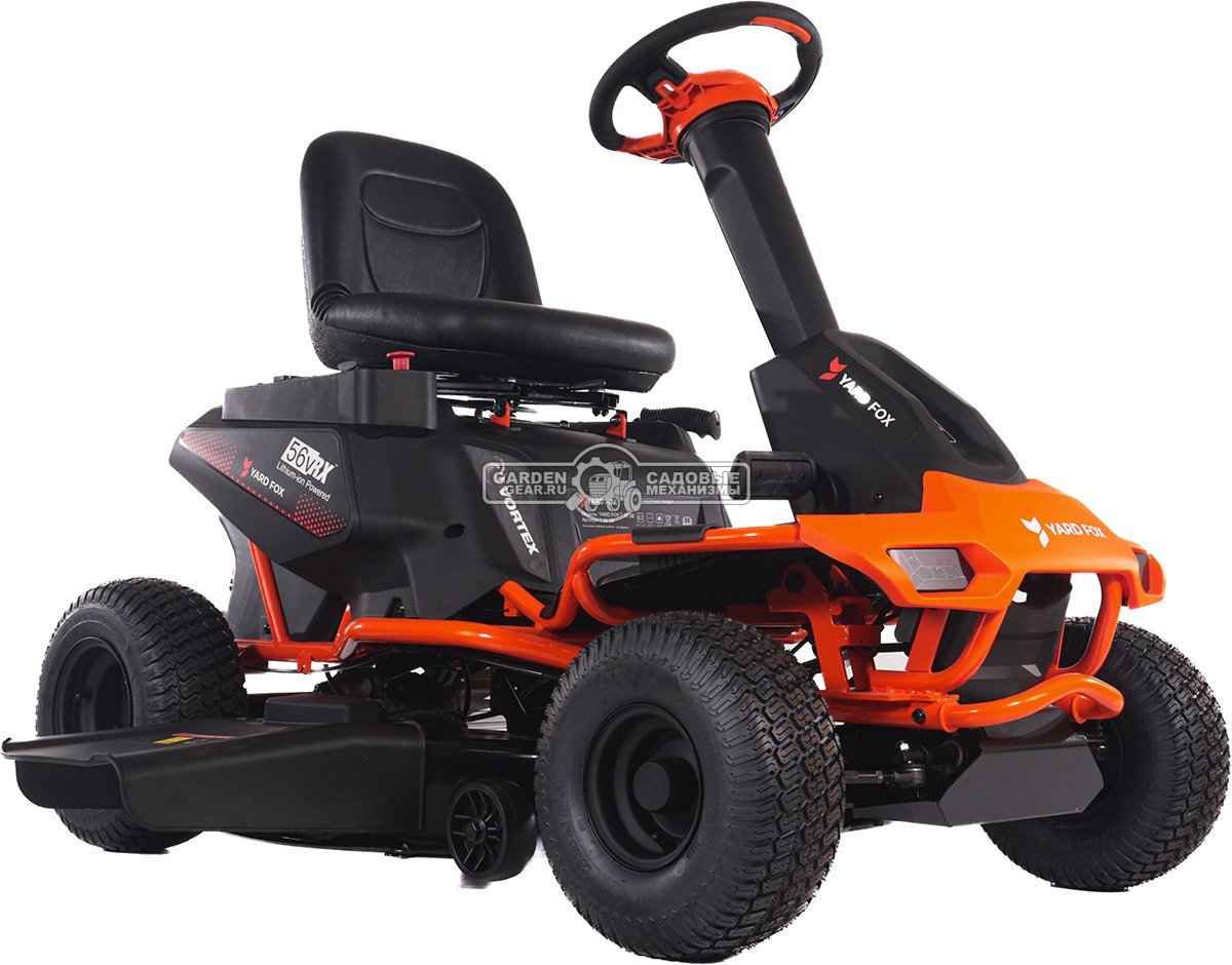 Садовый минирайдер Yard Fox T 96 SB аккумуляторный (PRC, 56В, 50 Ач LFP/Li-ion, 96 см, LED фара, мульчирование, 210 кг)