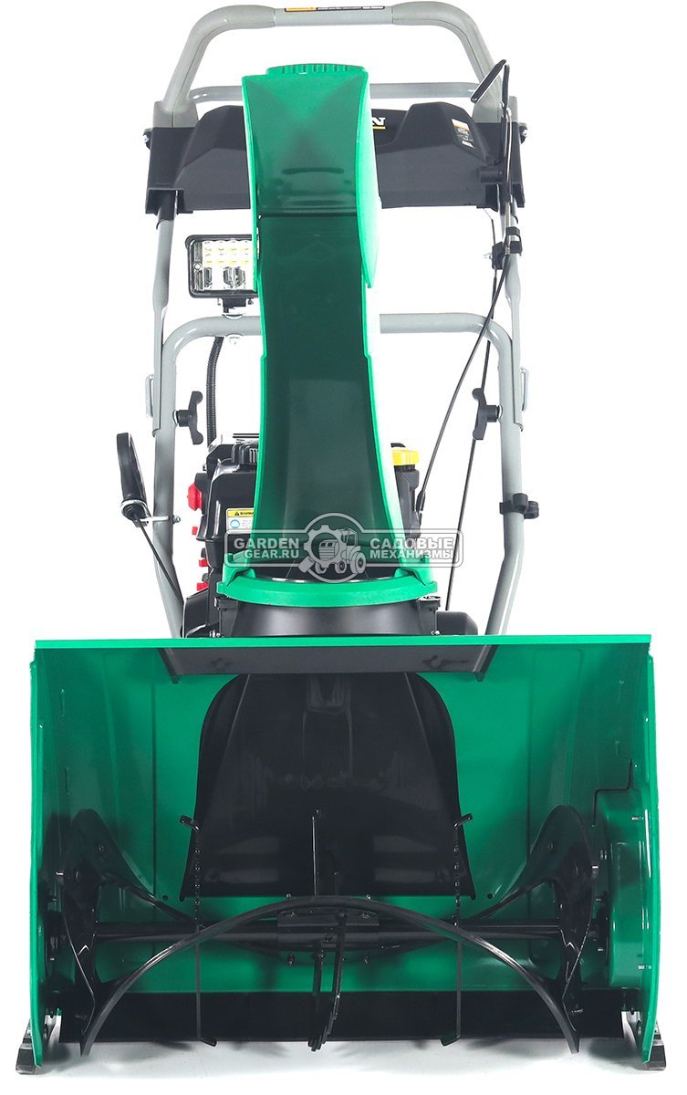 Снегоуборщик Caiman Go 24CT одноступенчатый (RUS, 60 см, Caiman Green Engine, 212 см3, резиновый ленточный шнек, 1 скорость, фара, 56 кг.)