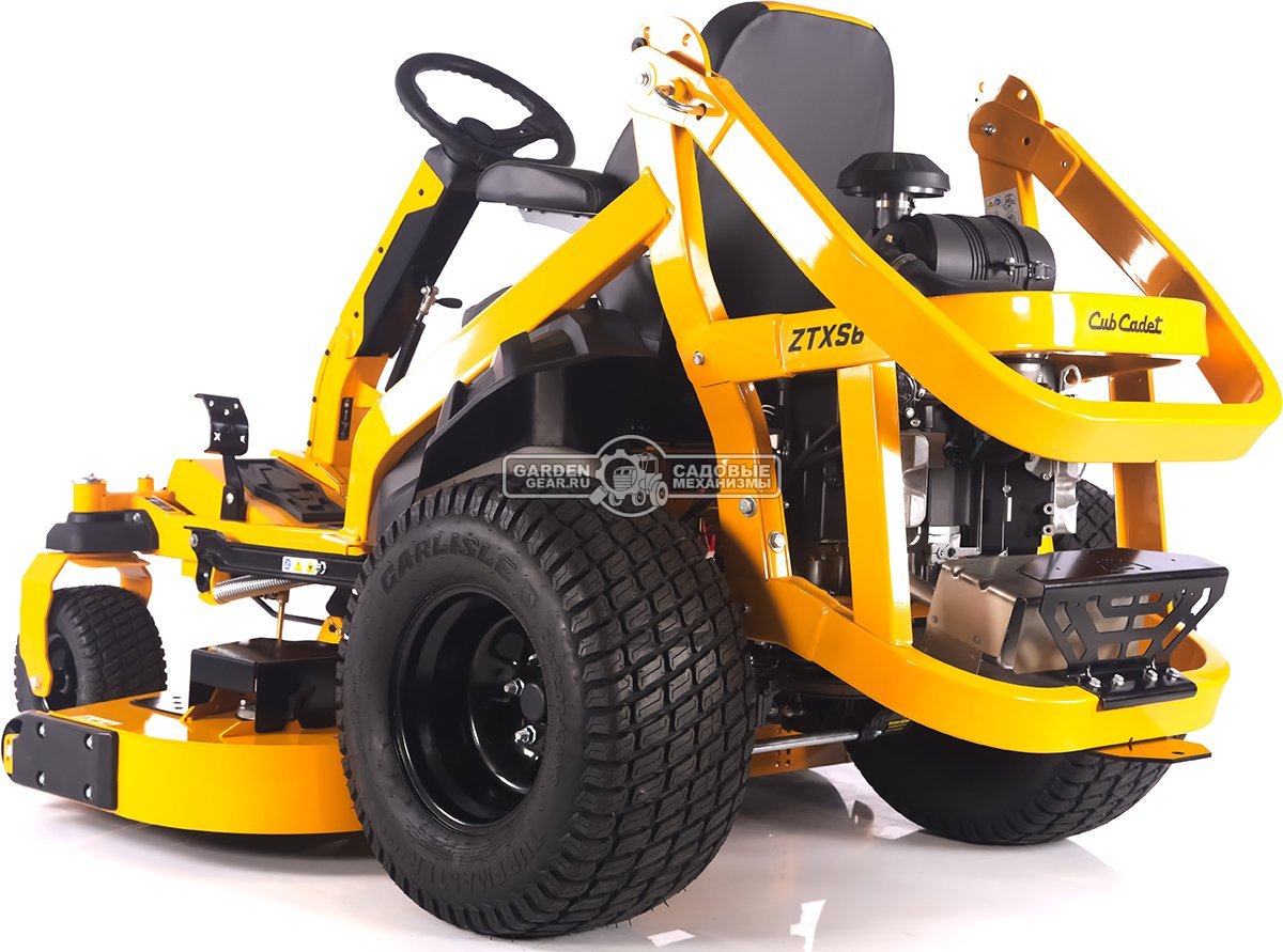 Садовый райдер Cub Cadet Ultima Series ZTXS6 60 с нулевым радиусом разворота (USA, Kawasaki, 852 куб.см., гидростатика, ширина 152 см., 680 кг.)