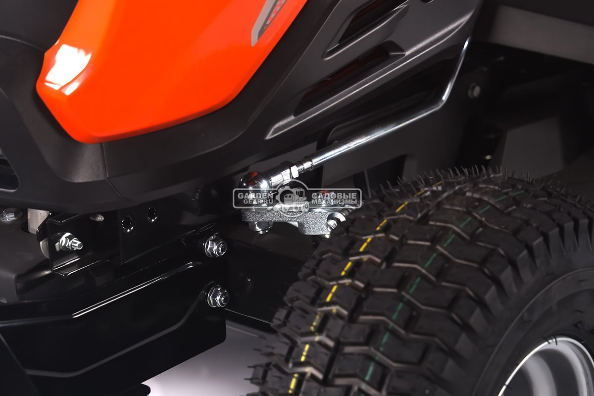 Садовый трактор Yard Fox Optima T 108 RDH (PRC, Loncin V-Twin 586 куб.см., гидростатика, травосборник 260 л, ширина кошения 108 см, 220 кг)