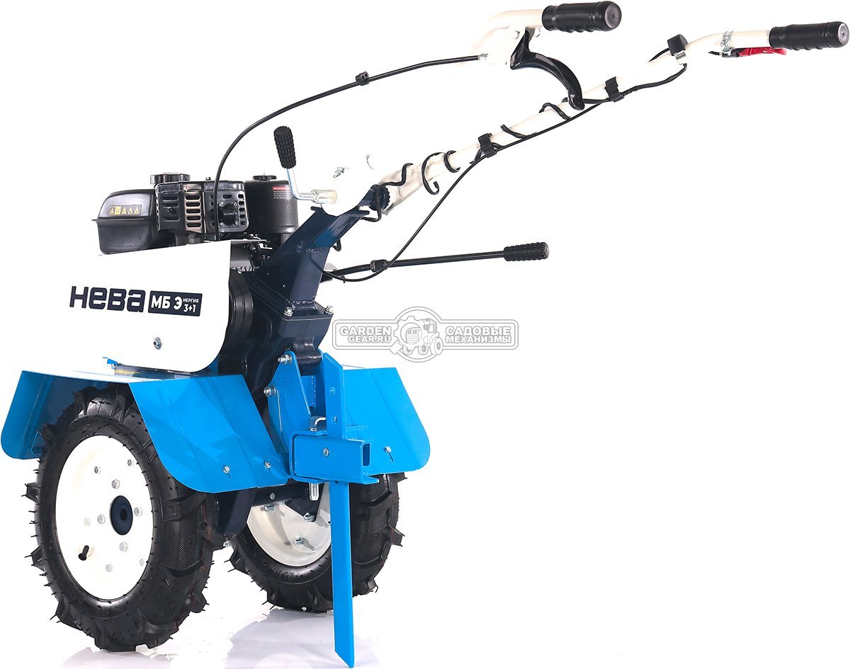 Мотоблок Нева МБ Энергия 3+1 (RUS, колеса 4,00х10, Weima WM 170 F/P, 212 см3, 60 см, 3 вперед/1 назад, шкив А, 62.5 кг)