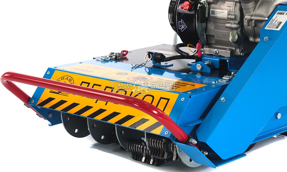 Ледокол тротуарный Нева ЛК1-ZS универсальный V4.6 (RUS, 45 см, Zongshen, 225 см3, элементы 10 грубой + 120 деликатной очистки, 78 кг.)