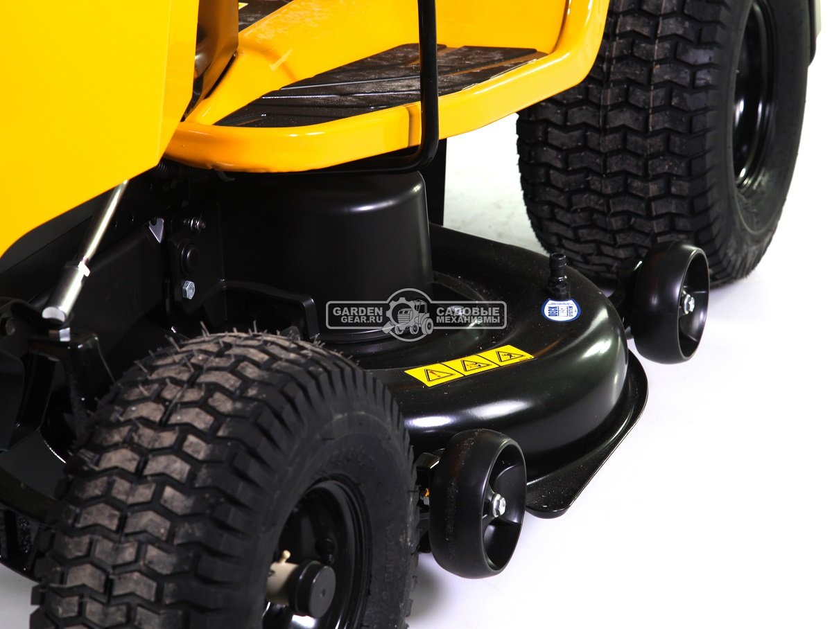 Садовый трактор Cub Cadet XT2 QR106 (USA, Kawasaki, V-Twin, 726 куб.см., гидростатика, травосборник 320 л., ширина кошения 106 см., 253 кг.)