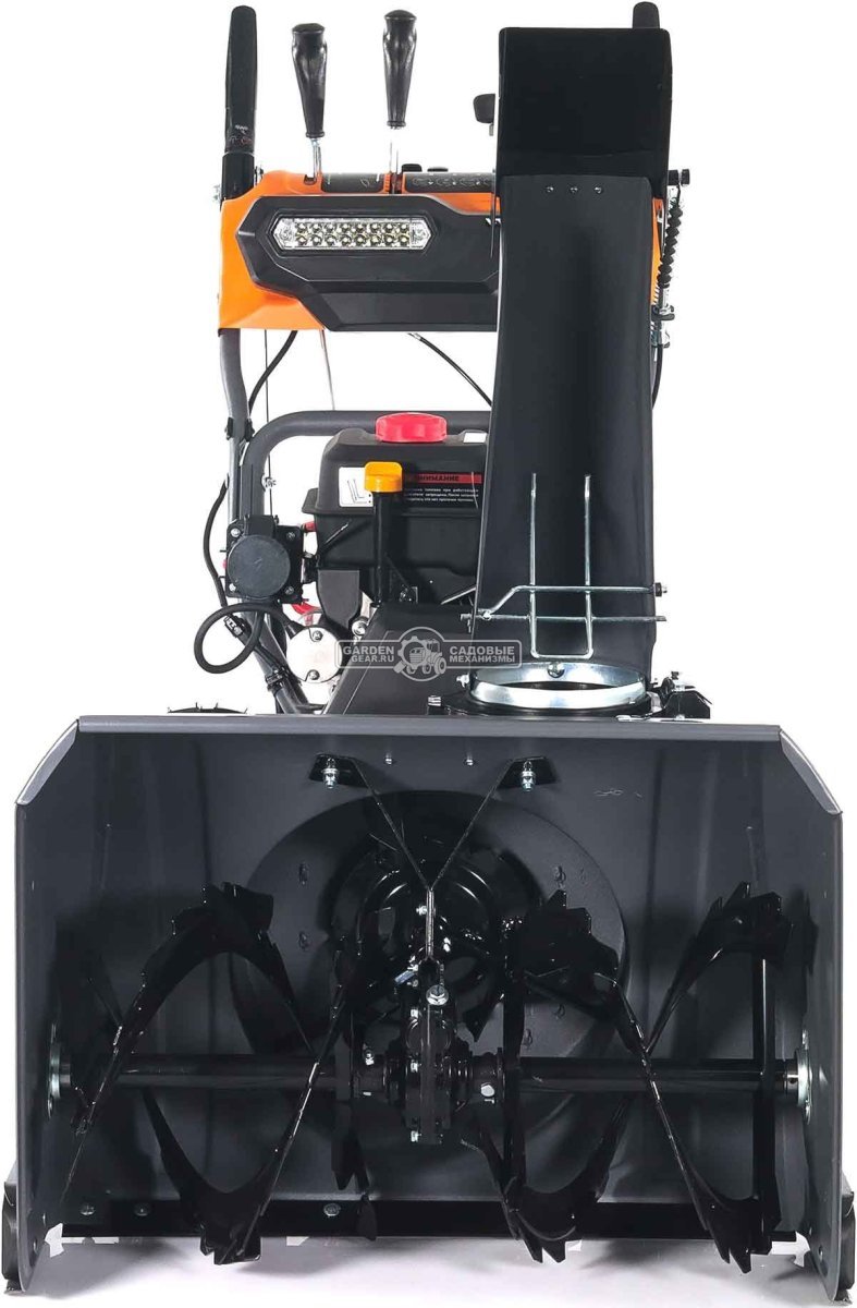 Снегоуборщик Villartec WB9071E MY2024 (PRC, 71 см, Loncin 252 см3, эл/стартер 220В, фара, подогр. рукояток, разблокировка колес, скорости 6/2, 105 кг)