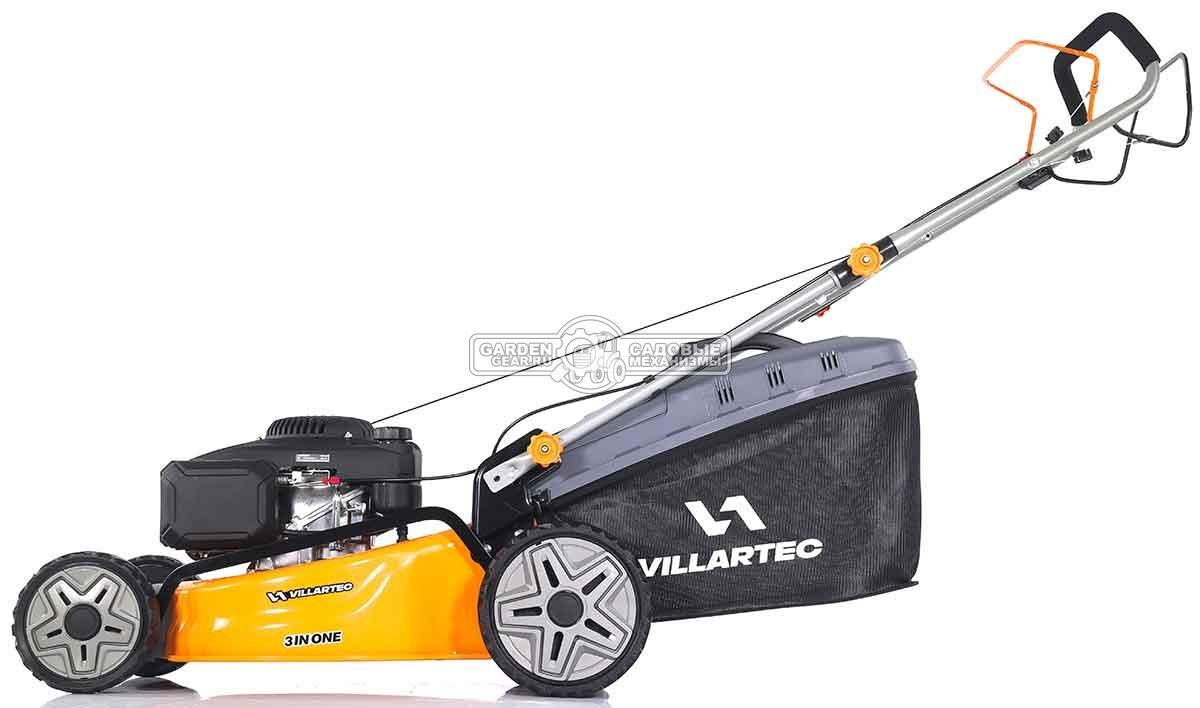 Газонокосилка бензиновая Villartec MB 3751T Country (PRC, 51 см, Loncin Ready Start, 166 см3, сталь, 3 в 1, 65 л, 33.3 кг)