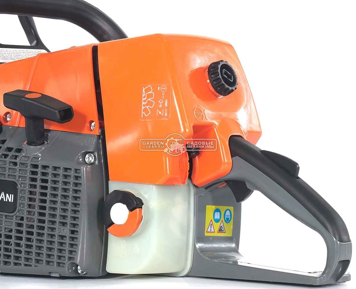 Бензопила ZimAni MS 460 20" (PRC, 76.5 куб.см., 4.5 кВт/6.0 л.с., 3/8", 1.6 мм, 72E, 6.5 кг)