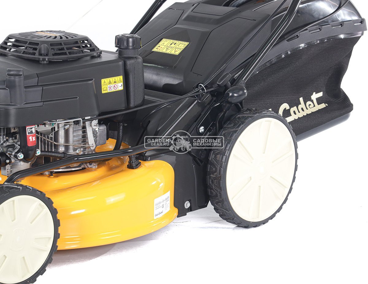 Газонокосилка бензиновая Cub Cadet LM3 ER53S (HUN, 53 см., Kawasaki FJ180V, 179 куб.см., сталь, 70 л., вариатор MySpeed, 4 в 1, 46 кг.)