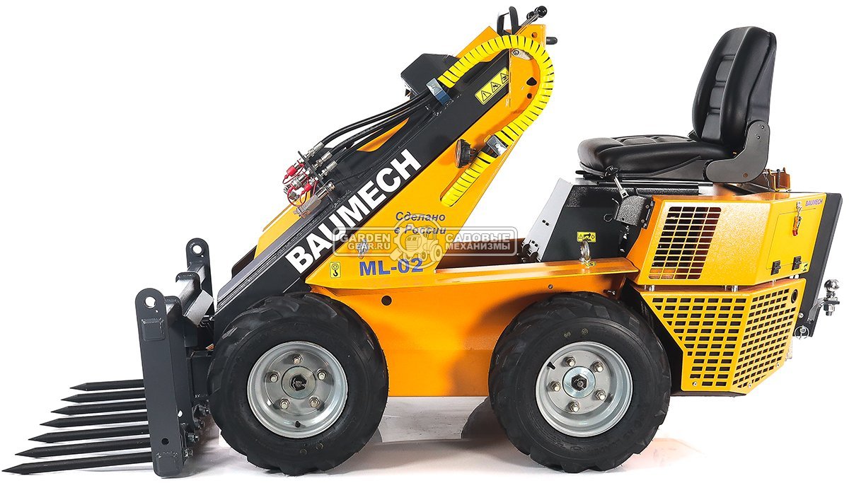 Вилы без гидрозахвата Baumech ширина 110 см., 48 кг.