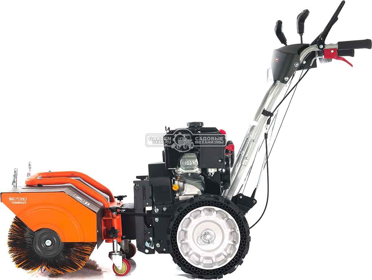 Подметальная машина Daewoo SC 7080 (PRC, Daewoo 212 см3, скорости 6/2, ширина 80 см., диаметр 35 см., колеса EX-ICE, 83 кг.)