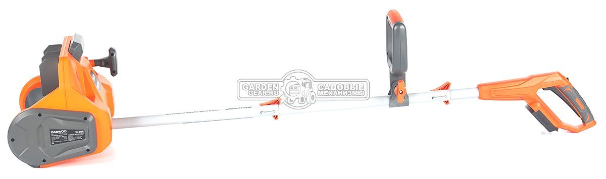 Снегоуборщик аккумуляторный / лопата Daewoo DAST 3421Li SET c АКБ 4 А/ч и ЗУ (PRC, BL 21В, ширина 34 см, 4.3 кг)