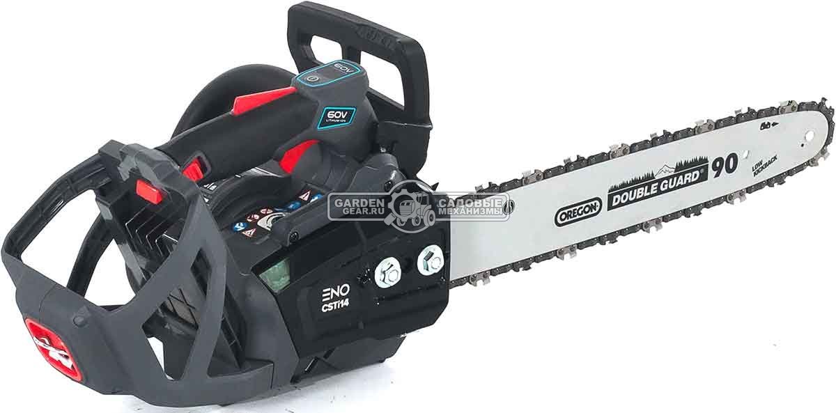 Пила аккумуляторная цепная Caiman ENO CSTi14 14&quot; без АКБ и ЗУ (RUS, BL 60В, Standart Connect, 3/8&quot;-1.1-52E, 2,0 кг.)